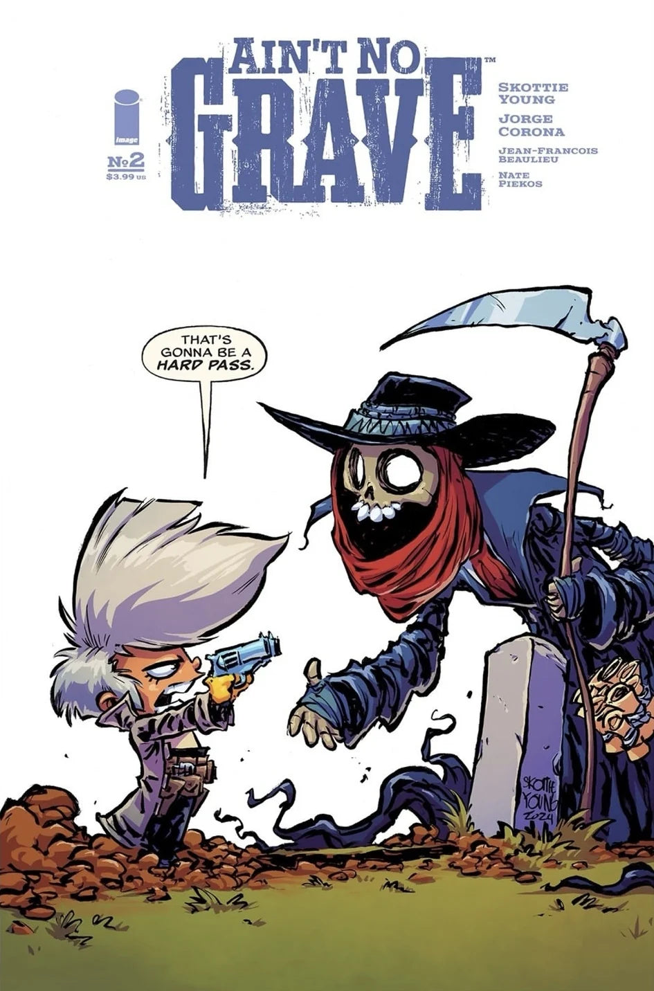 AINT NO GRAVE #2 (OF 5) 1:25 SKOTTIE YOUNG VARIANT 2024